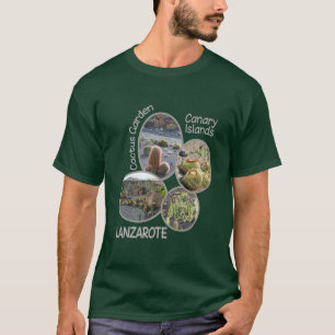 Camisa del jardín del cactus - elija el estilo y