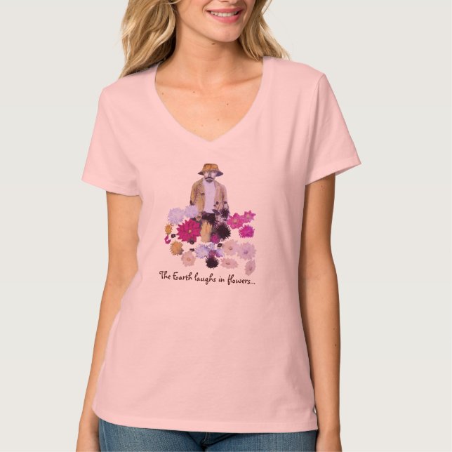 Camisa del jardinero de la dalia (Anverso)