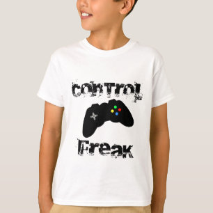 Camisa del juego del obseso del control