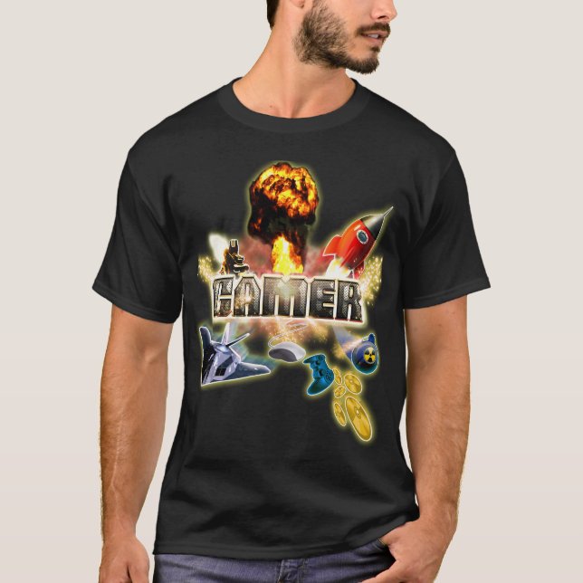 Camisa del juego: Tema del videojuego (Anverso)