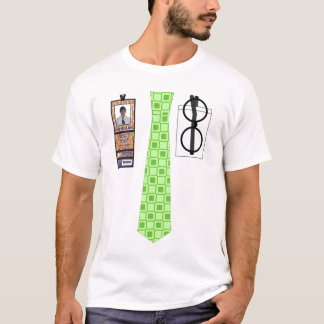 camisa del lazo de los cuadrados del "theCUBICLE"