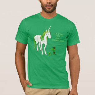 Camisa del Leprechaun del unicornio