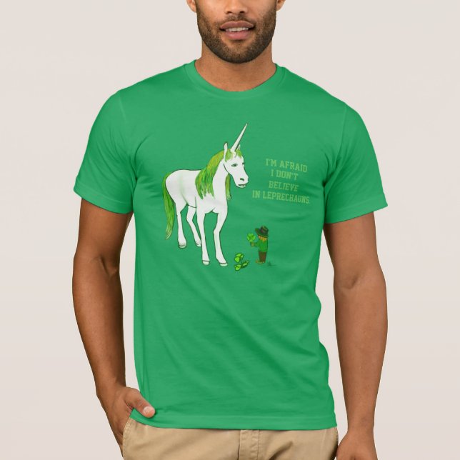 Camisa del Leprechaun del unicornio (Anverso)