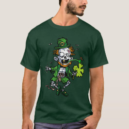 Camisa del Leprechaun del zombi