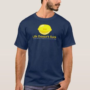 Camisa del limón de los azules marinos - hombres