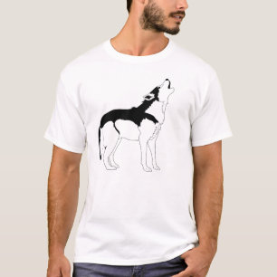 Camisa del lobo del grito