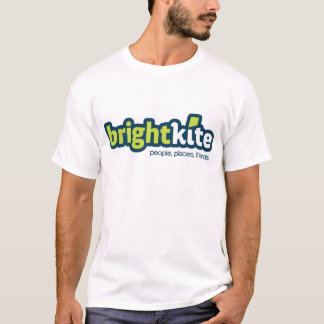 camisa del logotipo de Brightkite.com - con