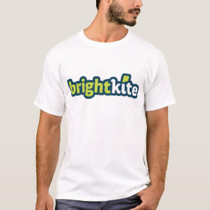 camisa del logotipo de Brightkite.com - logotipo