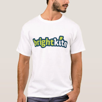 camisa del logotipo de Brightkite.com - logotipo