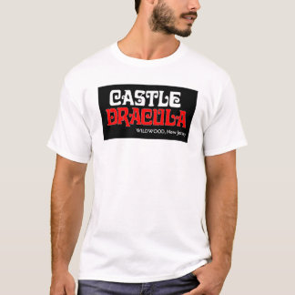 Camisa del logotipo de Drácula del castillo,