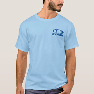 Camisa del logotipo de Dynon - azul clara