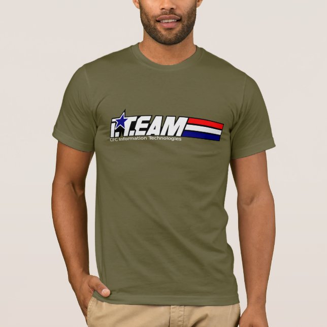 camisa del logotipo de GIJoe del iTeam (Anverso)