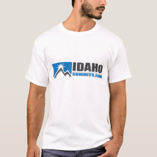 camisa del logotipo de Idahosummits.com