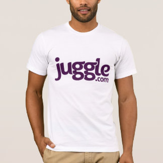 camisa del logotipo de Juggle.com