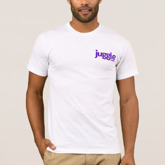 camisa del logotipo de Juggle.com