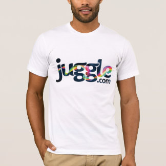 camisa del logotipo de Juggle.com
