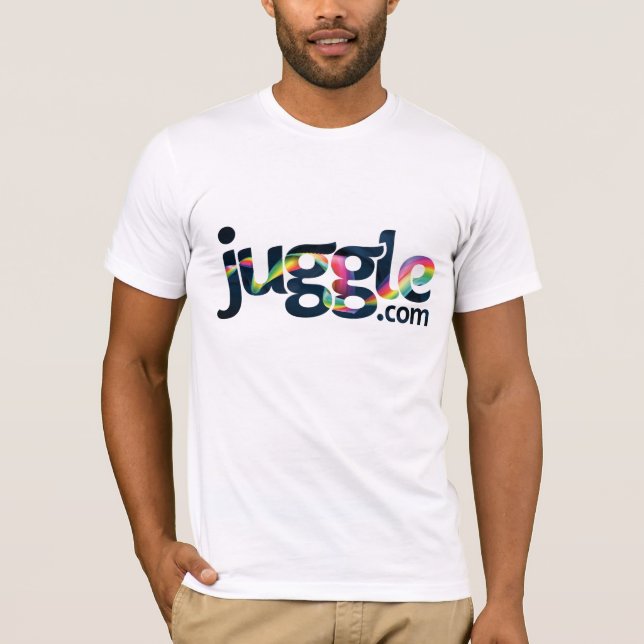 camisa del logotipo de Juggle.com (Anverso)