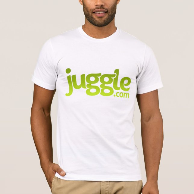 camisa del logotipo de Juggle.com (Anverso)