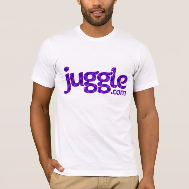 camisa del logotipo de Juggle.com (Anverso)