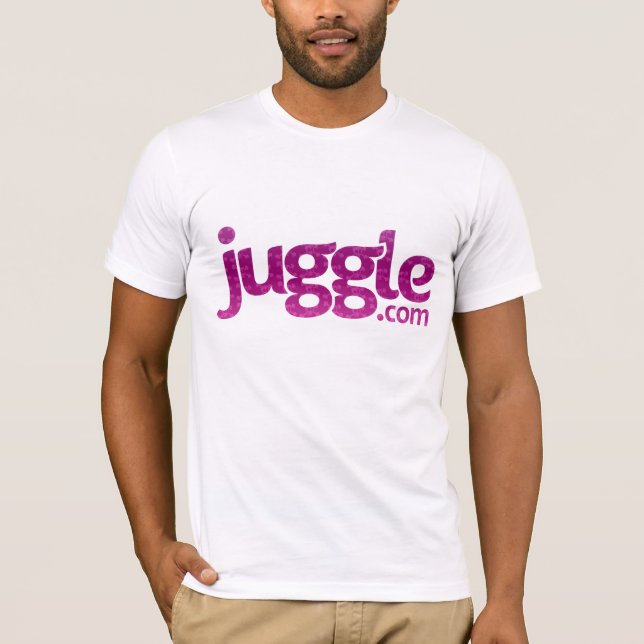camisa del logotipo de Juggle.com (Anverso)