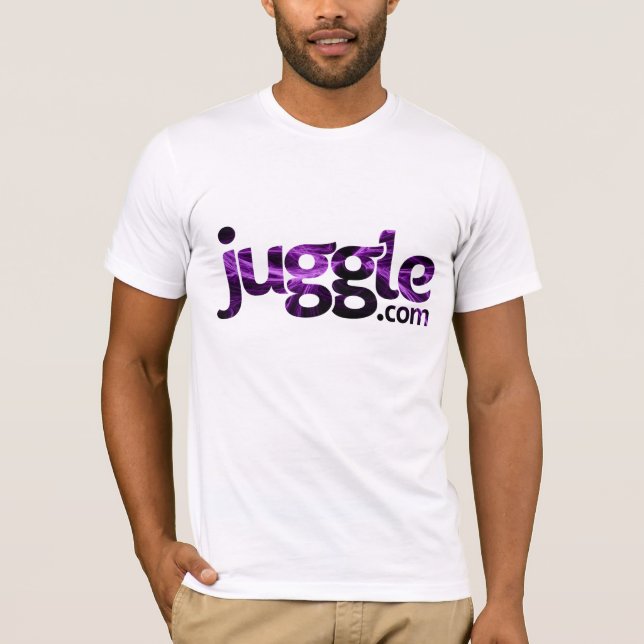 camisa del logotipo de Juggle.com (Anverso)