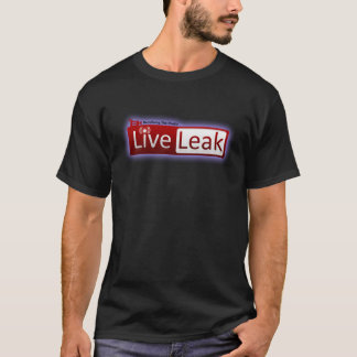Camisa del logotipo de LiveLeak - negro