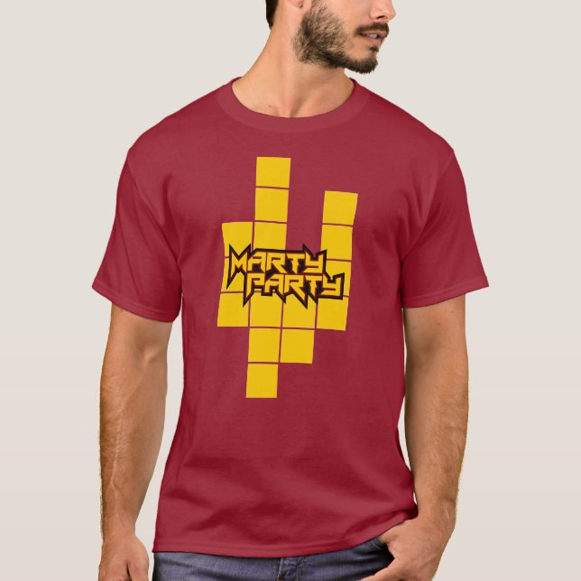 Camisa del logotipo de MARTyPARTy 2-Line (Anverso)