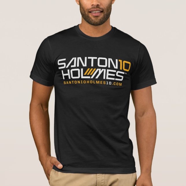Camisa del logotipo de Santonio Holmes (Anverso)