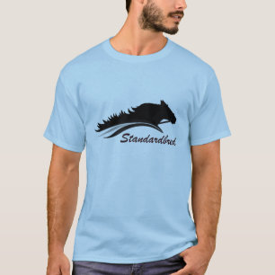 Camisa del logotipo de Standardbred