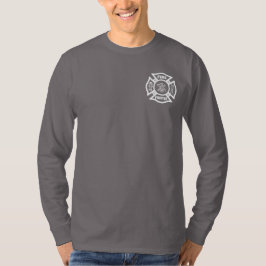 Camisa del logotipo del departamento del fuego del