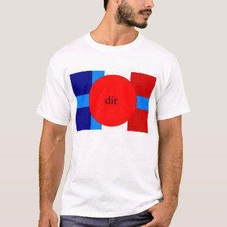 camisa del logotipo del dit