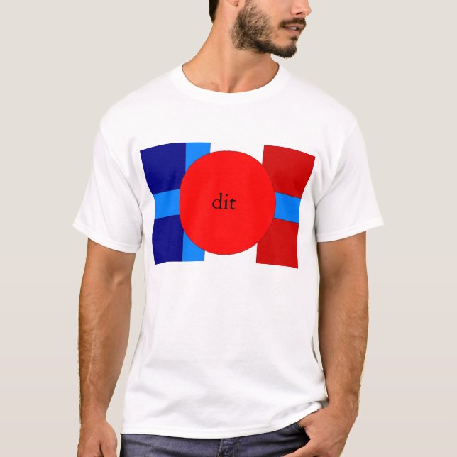 camisa del logotipo del dit (Anverso)