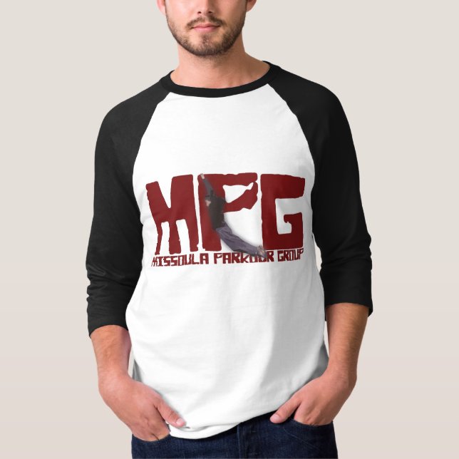 Camisa del logotipo del grupo de Missoula Parkour (Anverso)