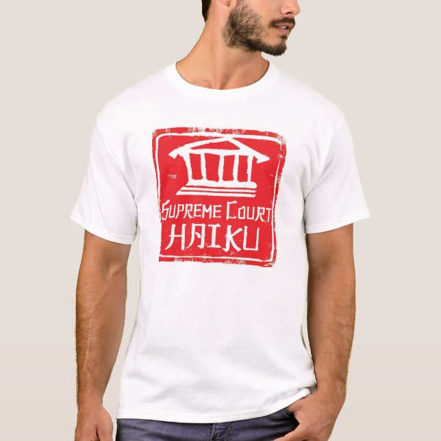 Camisa del logotipo del Haiku del Tribunal Supremo (Anverso)
