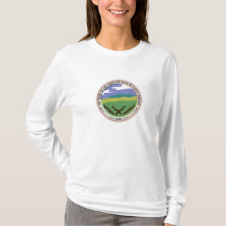 Camisa del longsleeve de Whitetop de la mujer