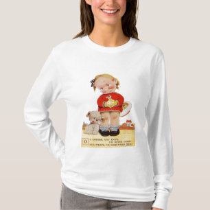 Camisa del LS de las señoras de la muñeca del