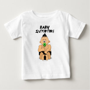 Camisa del luchador del sumo del bebé