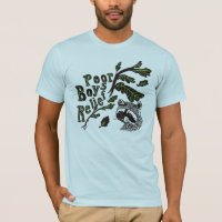 Camisa del mapache de PBR