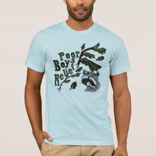 Camisa del mapache de PBR