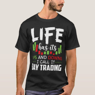 Camisa del mercado de valores para el día de comer