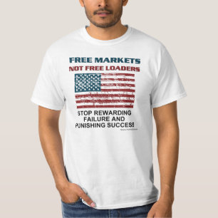 Camisa del mercado libre/del capitalismo