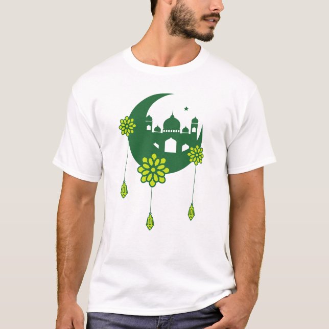 Camisa del Mes de Holly del Ramadán Islámico 2021 (Anverso)