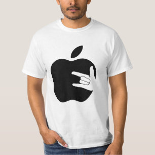 Camisa del metal de Apple