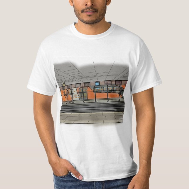 Camisa del metro de Glasgow (Anverso)