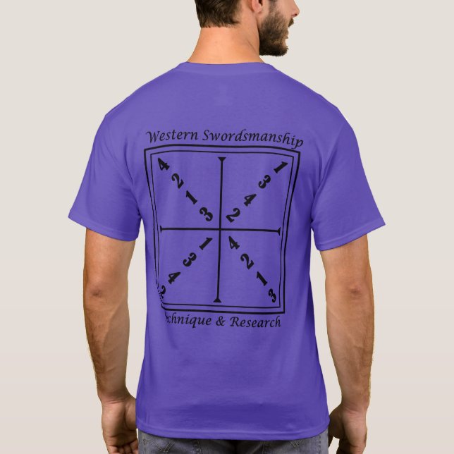 Camisa del miembro de WSTR (imagen negra) (Reverso)