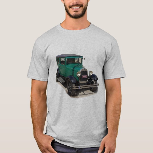 Camisa del modelo verde A (Anverso)