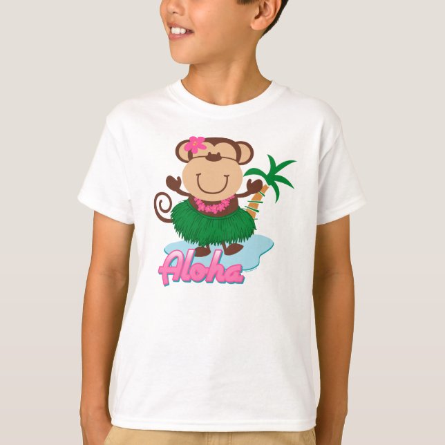 Camisa del mono de la hawaiana (Anverso)