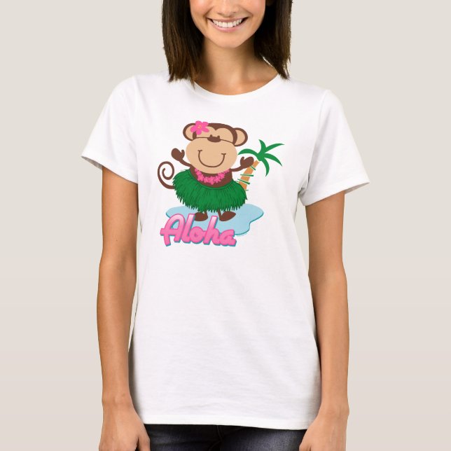 Camisa del mono de la hawaiana (Anverso)