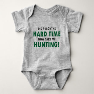 Camisa del mono del jersey de la caza del bebé