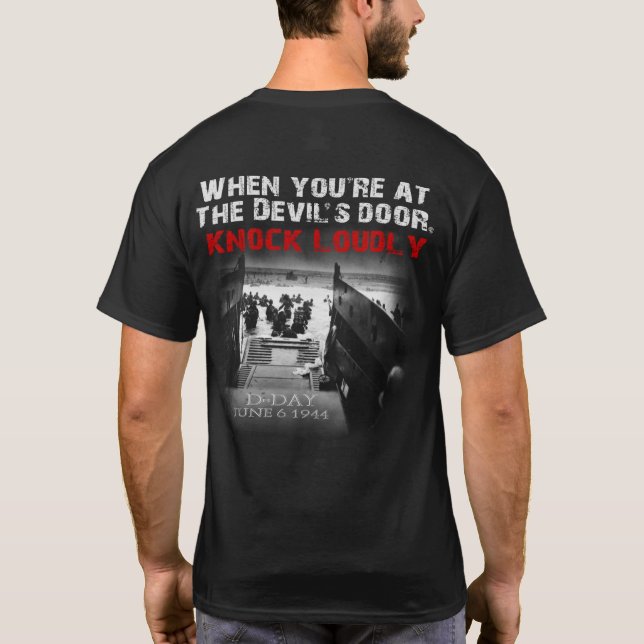 Camisa del monumento del día D de la puerta del (Reverso)